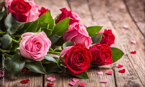 Love in bloom  Valentine s Day roses