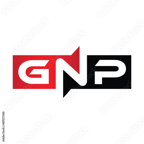 Free Download GNP Monogram Initial Letters Logo - GFXLoad