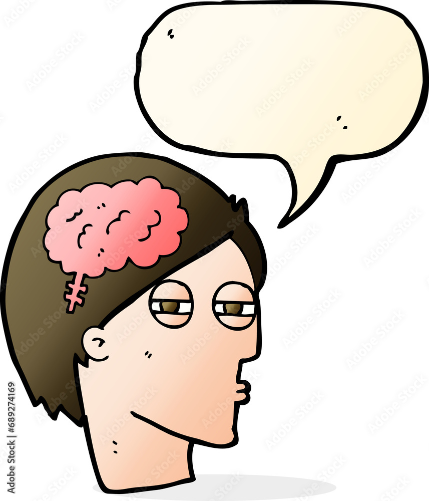 cartoon man thinking carefully with speech bubble cartoon man thinking carefully with speech bubble