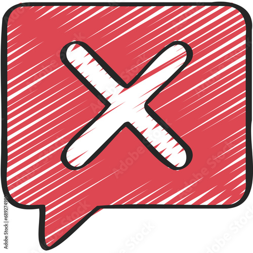 Rejected Message Icon