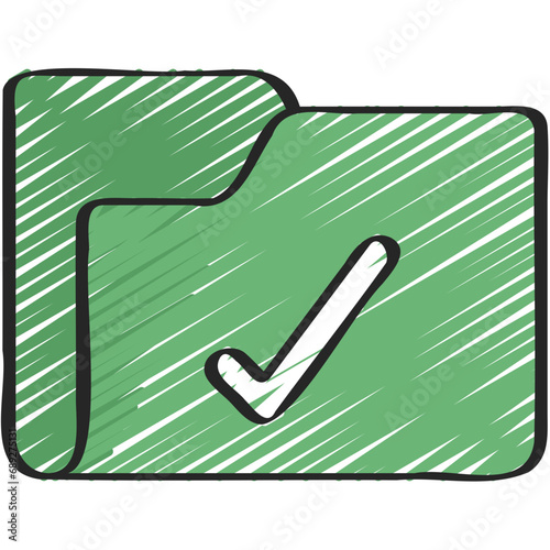 Check Mark Folder Icon