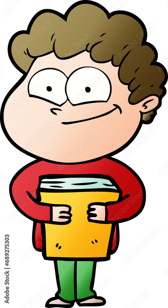 cartoon happy man cartoon happy man