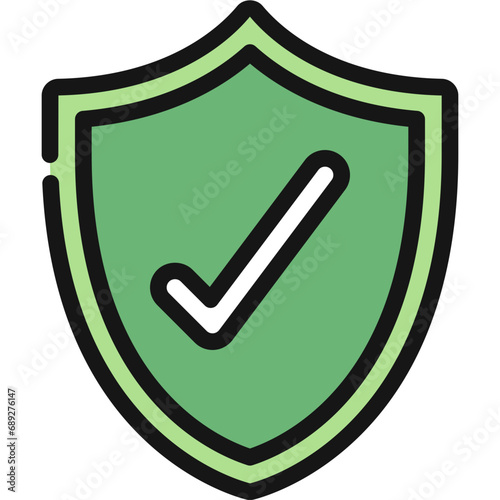 Check Mark Shield Icon