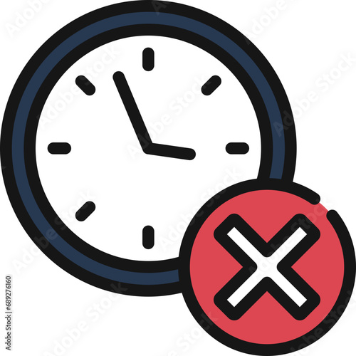 Rejected Time Icon
