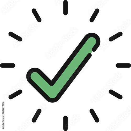 Approved Check Mark Icon