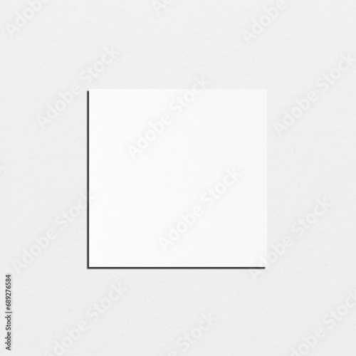 white blank paper