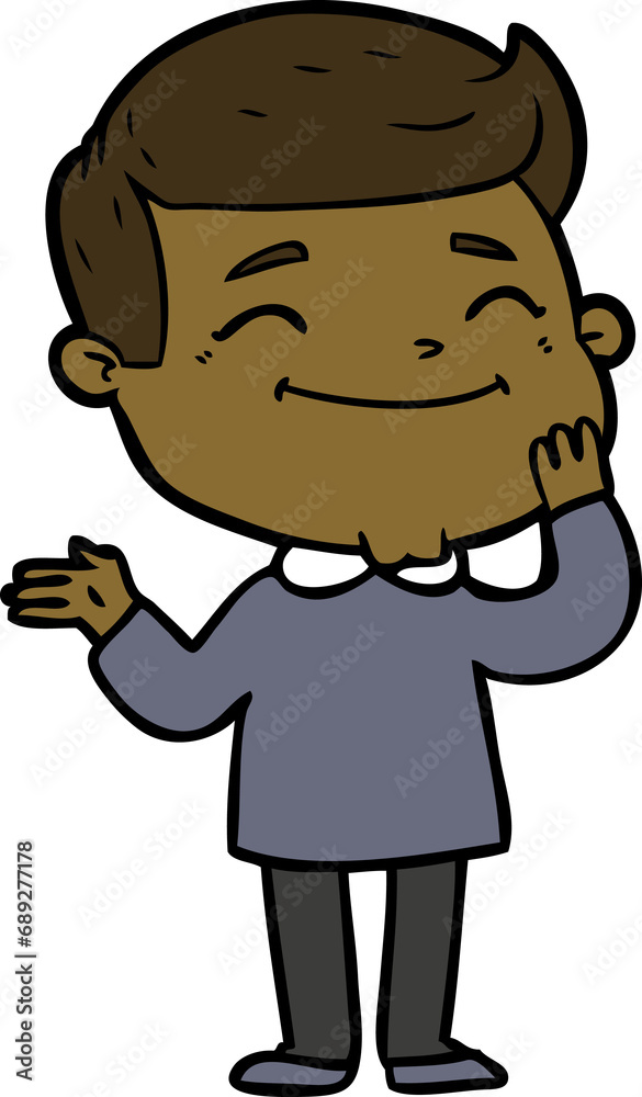 happy cartoon man happy cartoon man