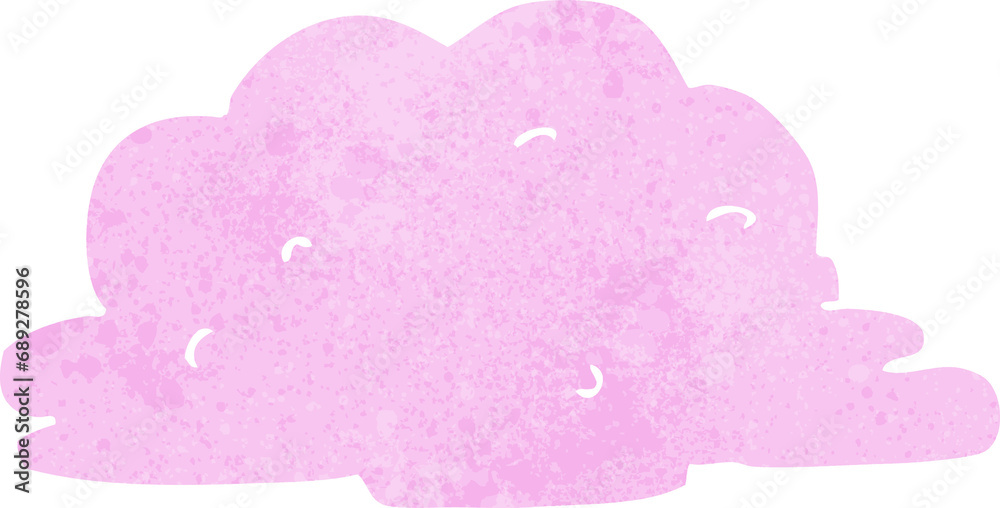 cartoon ice cream splat