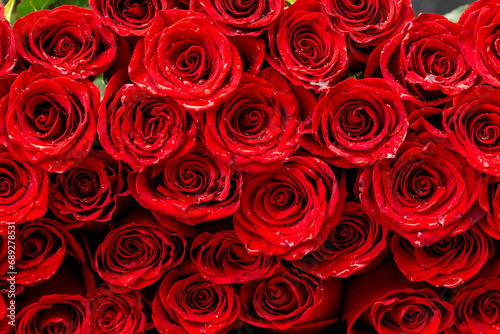 bouquet of red roses best gift 14 february valentines day