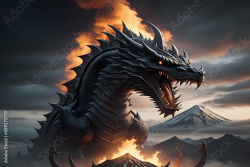 Ancient Fury: A Black Dragon Awakens" © ac