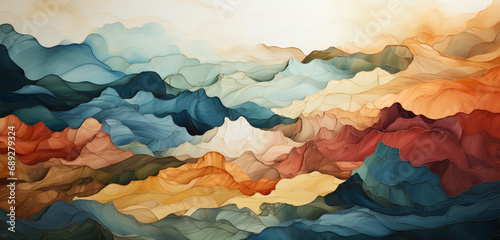 abstract watercolor background