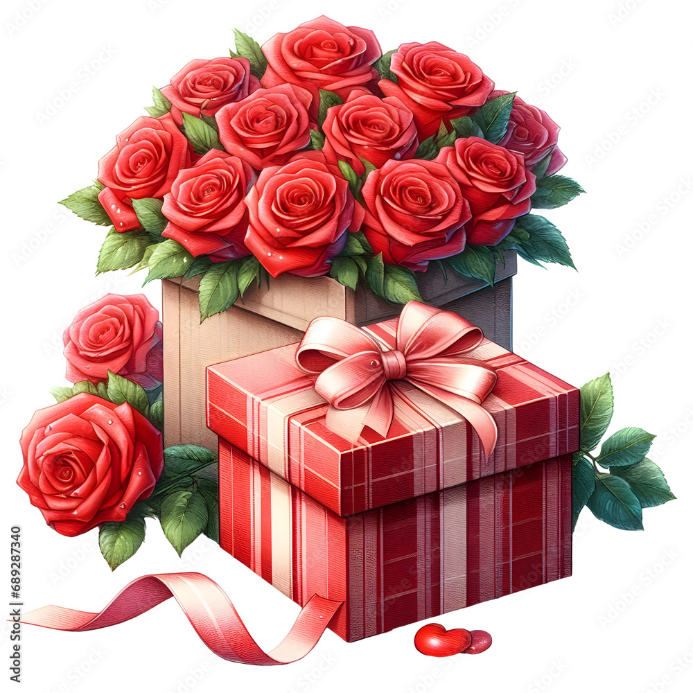 rose gift box rose gift box