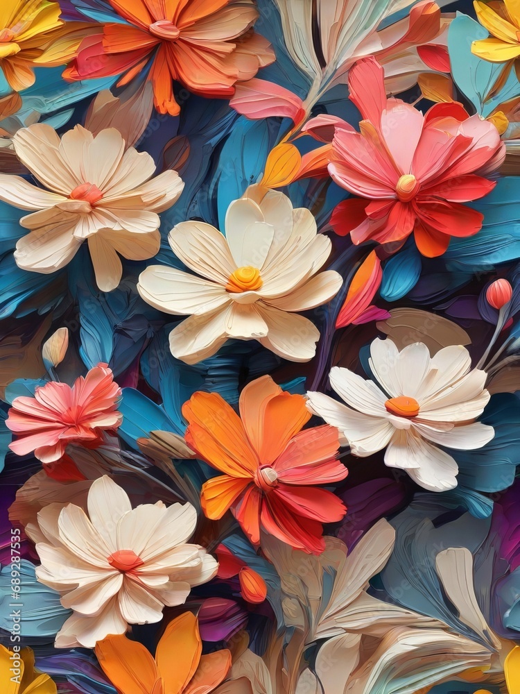 Free Captivating Floral Bouquet Exquisite Oil Painting Style, Generative Ai Free Captivating Floral Bouquet Exquisite Oil Painting Style, Generative Ai
