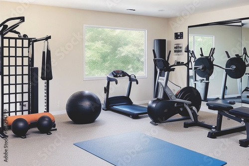 workout space at home