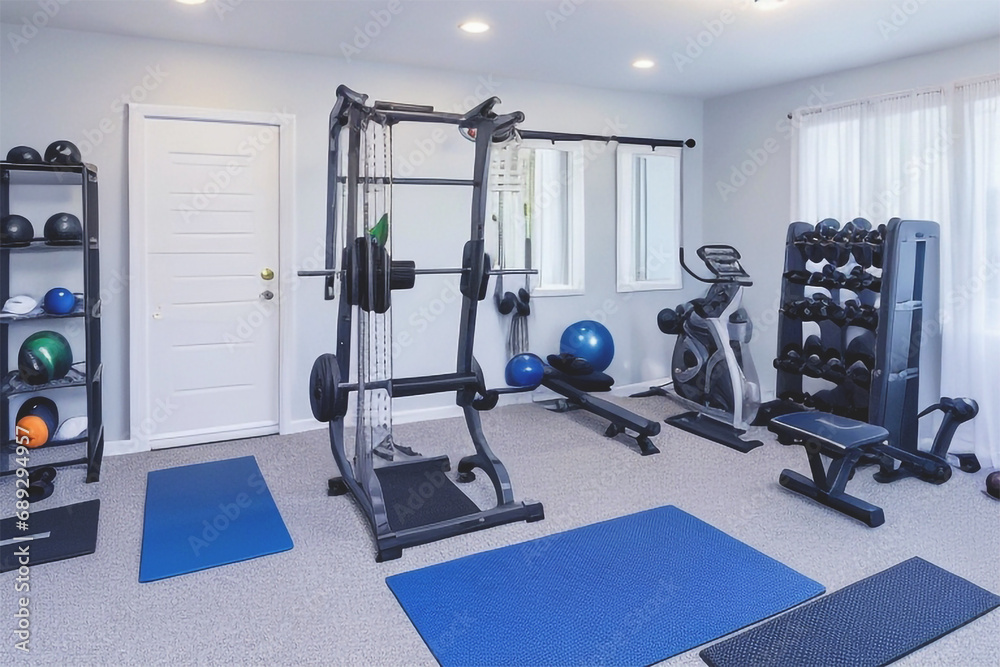 workout space at home