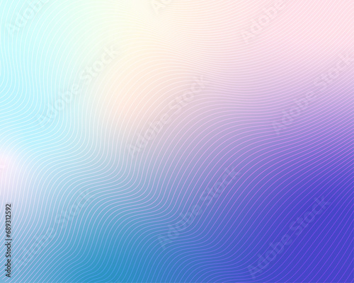 Pastel tint gradient background with wavy lines texture photo