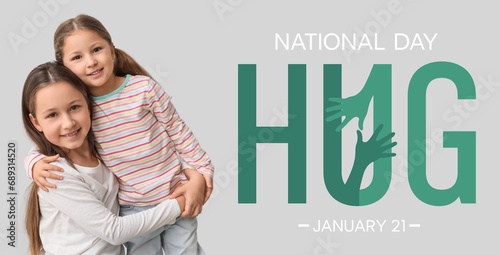 Banner for National Hugging...