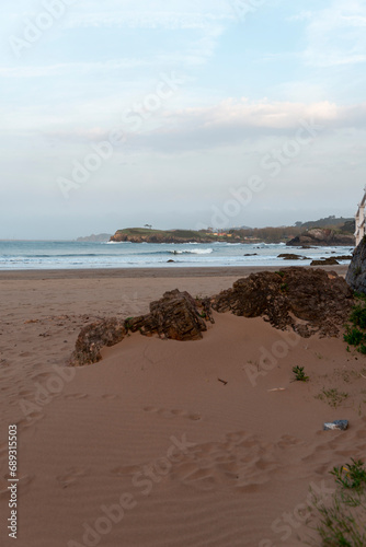 PLAYA DE LA PALMERA CANDÁS CARREÑO ASTURIAS 2024 photo