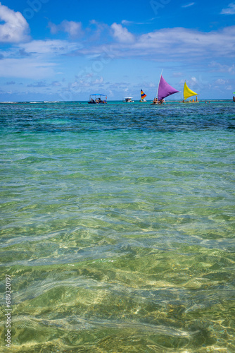 Jangadas of Brazil - Porto de Galinhas - Pernambuco state