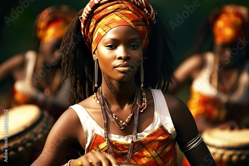 african indigenous culture celebration photo