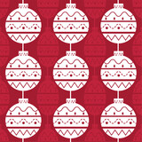 Christmas pattern background Gift wrapping paper Vector