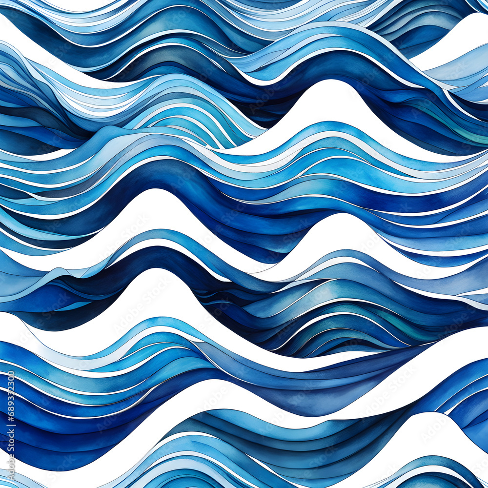 Fototapeta premium Wave. Generate AI.