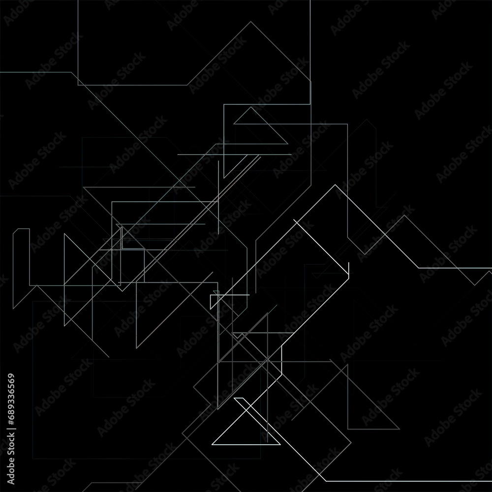 Fototapeta premium Motif gobo en 4k pour masquage de lumière virtuelle