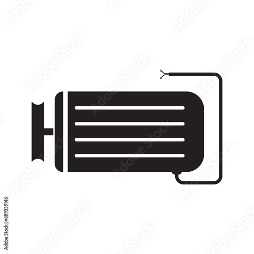 Electric dynamo icon