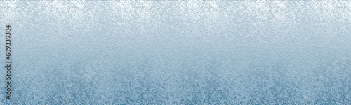 Blurred winter snow glass frosty textured surface. Digital background with blue gradient. Color electronic diode effect. Projector grid template. abstract texture wallpaper, January winter theme