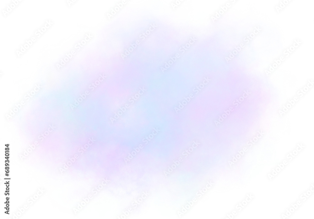 Fototapeta premium Abstract color spot, cloud, nebula. Isolated illustration element with alpha channel.