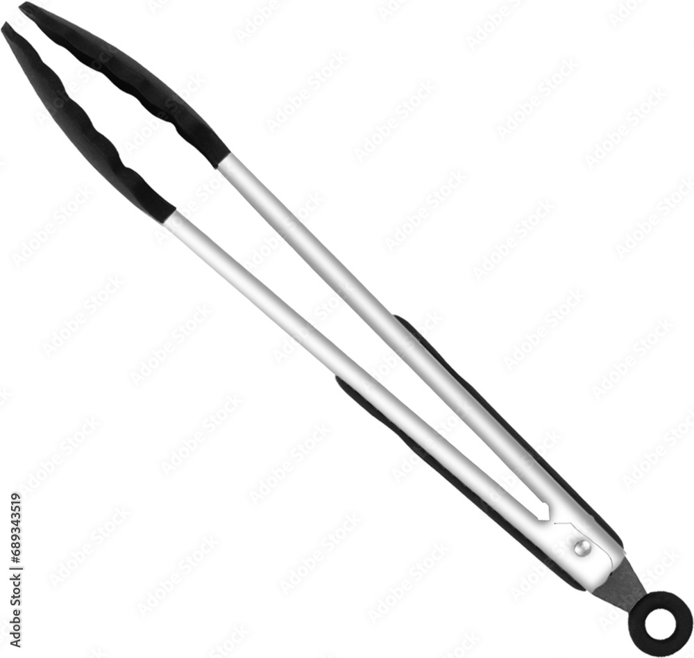 Black Silicon tong png | Silicon tong on transparent background Black Silicon tong png | Silicon tong on transparent background