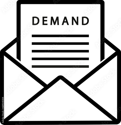 vector illustration of business message on transparent background