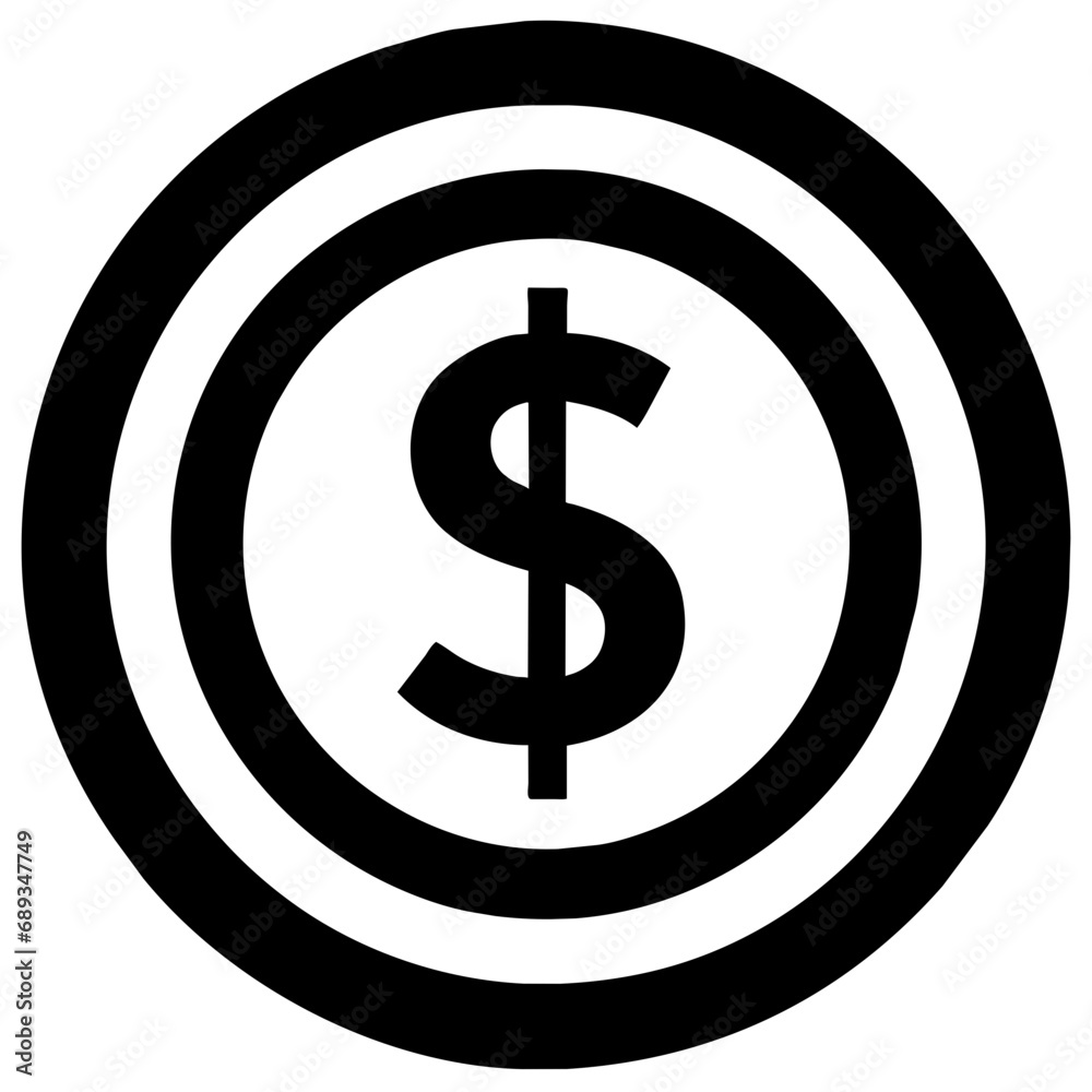 dollar sign icon dollar sign icon