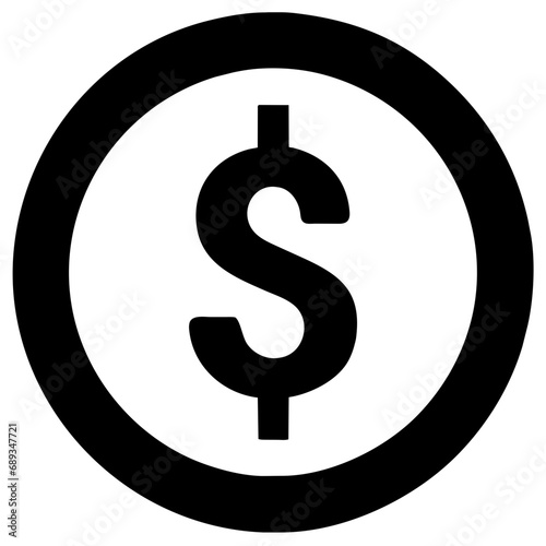 dollar sign icon	