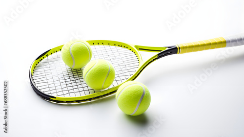 Tennis racket on isolated background  © Taisiia