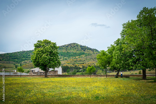 piedrahita avila parque de piedrahita cerro la cruz esquinazo primavera photo