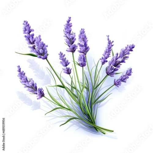 lavender flower isolated