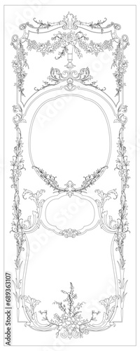wall frame design