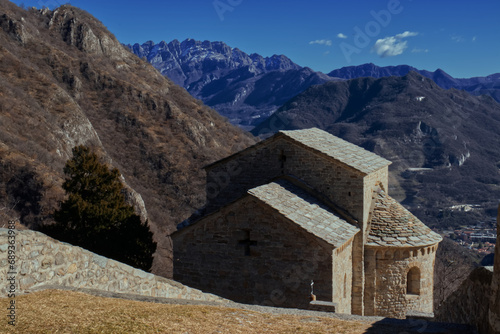 Tableau sur toile Abbazia di San Pietro al Monte