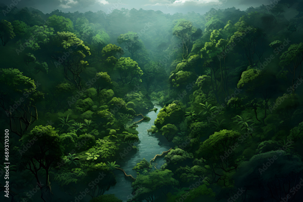 Green Jungle, jungle vibe, greens, woods, amazonas, rainforest Green Jungle, jungle vibe, greens, woods, amazonas, rainforest