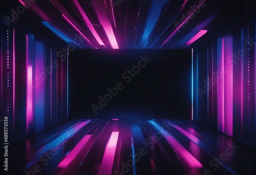 Black blue modern abstract background with space for design or copy Color gradient Dark light Luxury Rectangle in Motion