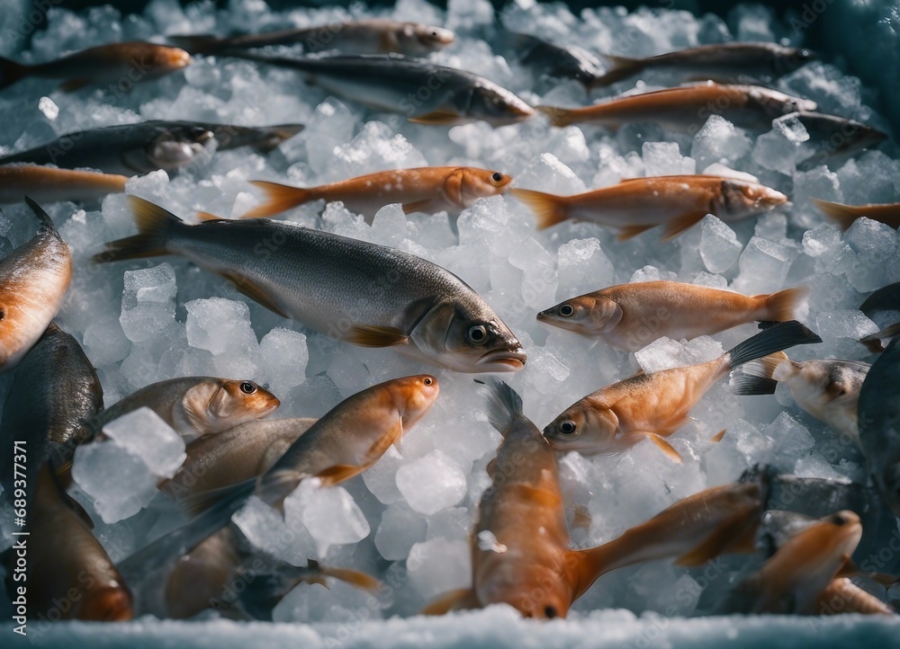 frozen bonito sold at the fish market
frozen bonito sold at the fish market