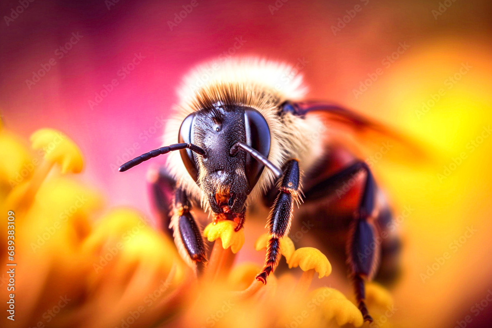 Nectar journey Dive into the intricate world of bees with mesmerizing macro photography. Capturing the essence of natures buzzing marvel in stock. Nectar journey Dive into the intricate world of bees with mesmerizing macro photography. Capturing the essence of natures buzzing marvel in stock.