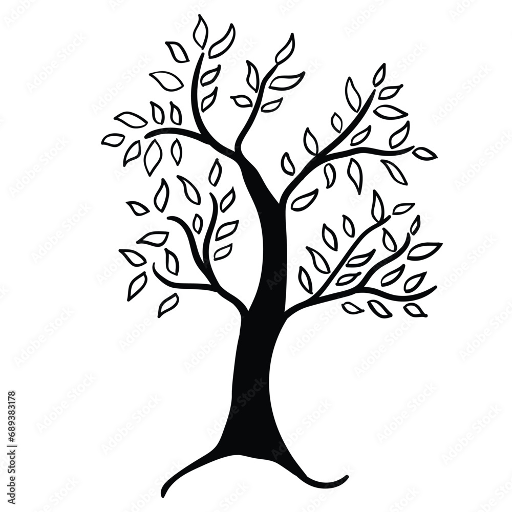 Obraz premium Tree of Life , Yggdrasil vector 