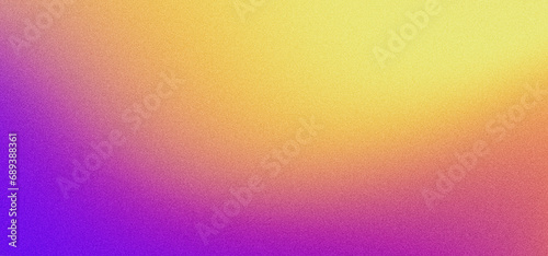 Yellow magenta purple grainy gradient background, noise texture vibrant colors banner header poster cover backdrop design