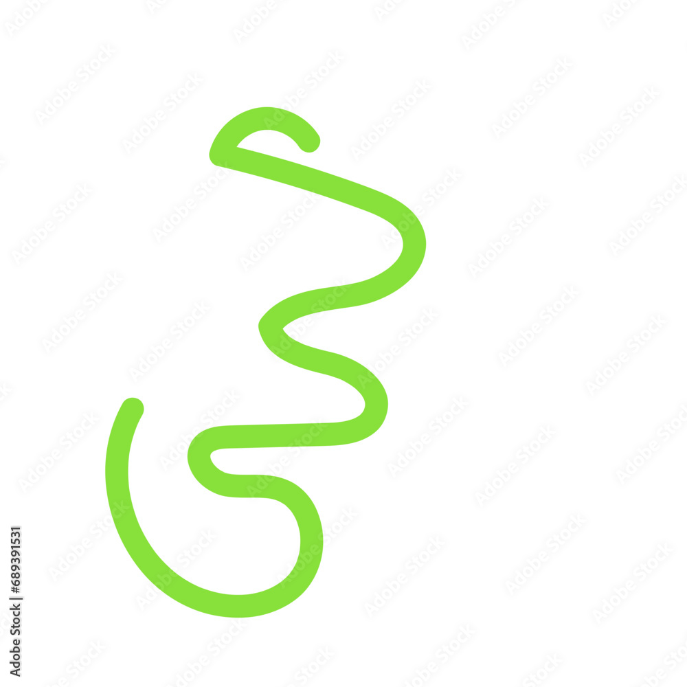 Obraz premium Colourful Lines scribble doodle vector 