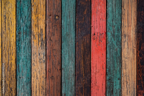 Natural colorful wood texture, background of multi-colored wooden planks, parquet