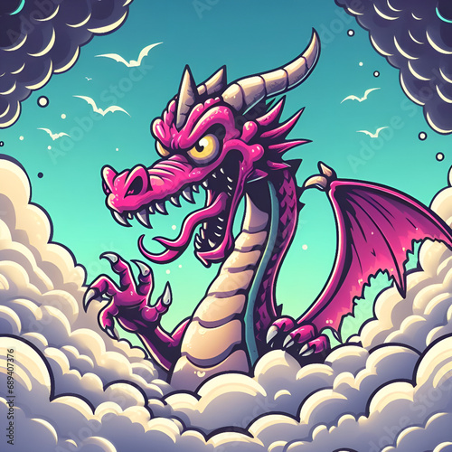 dragon cartoon design