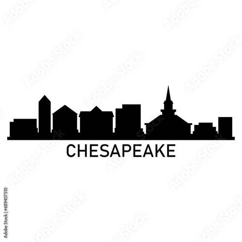 Chesapeake skyline photo