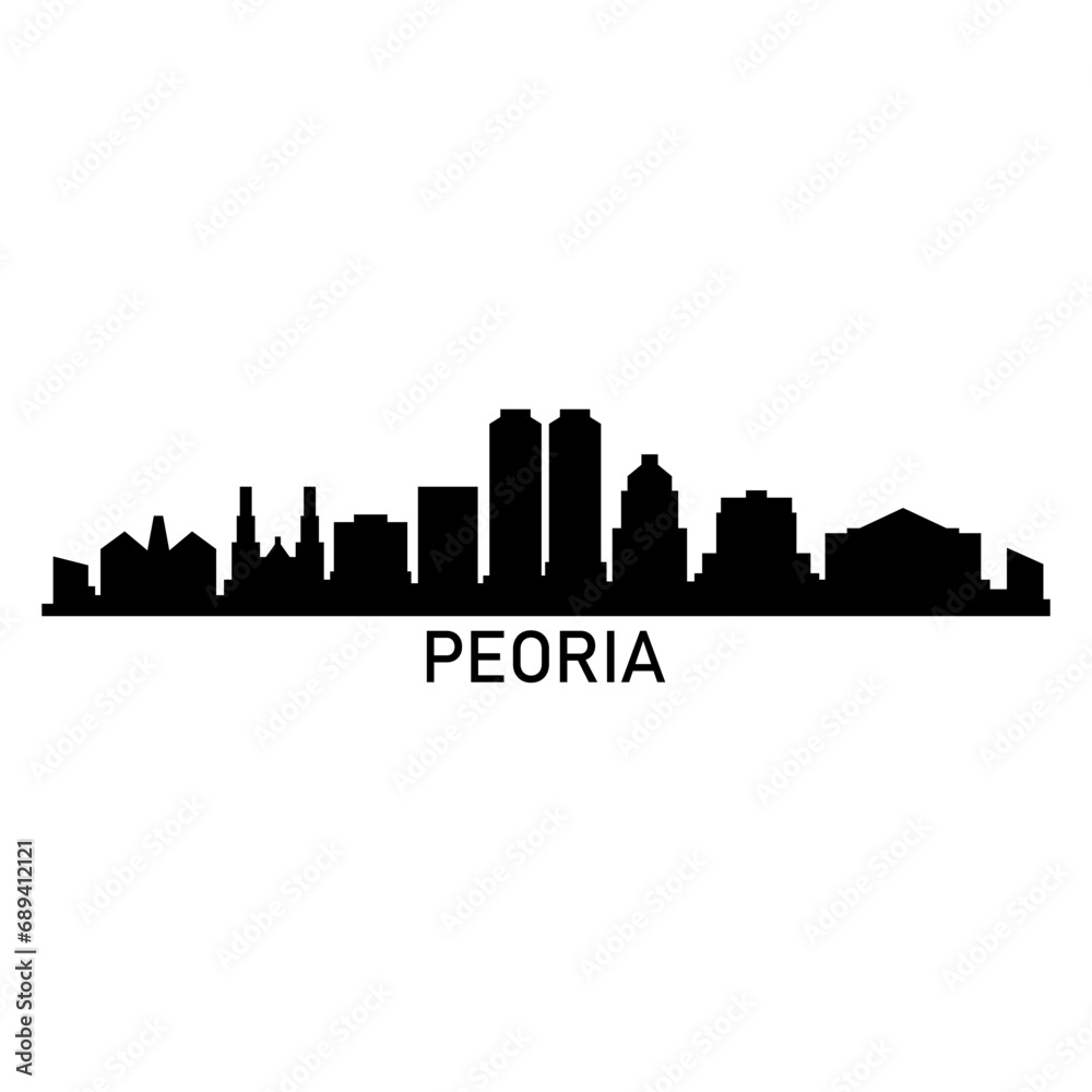 Peoria skyline